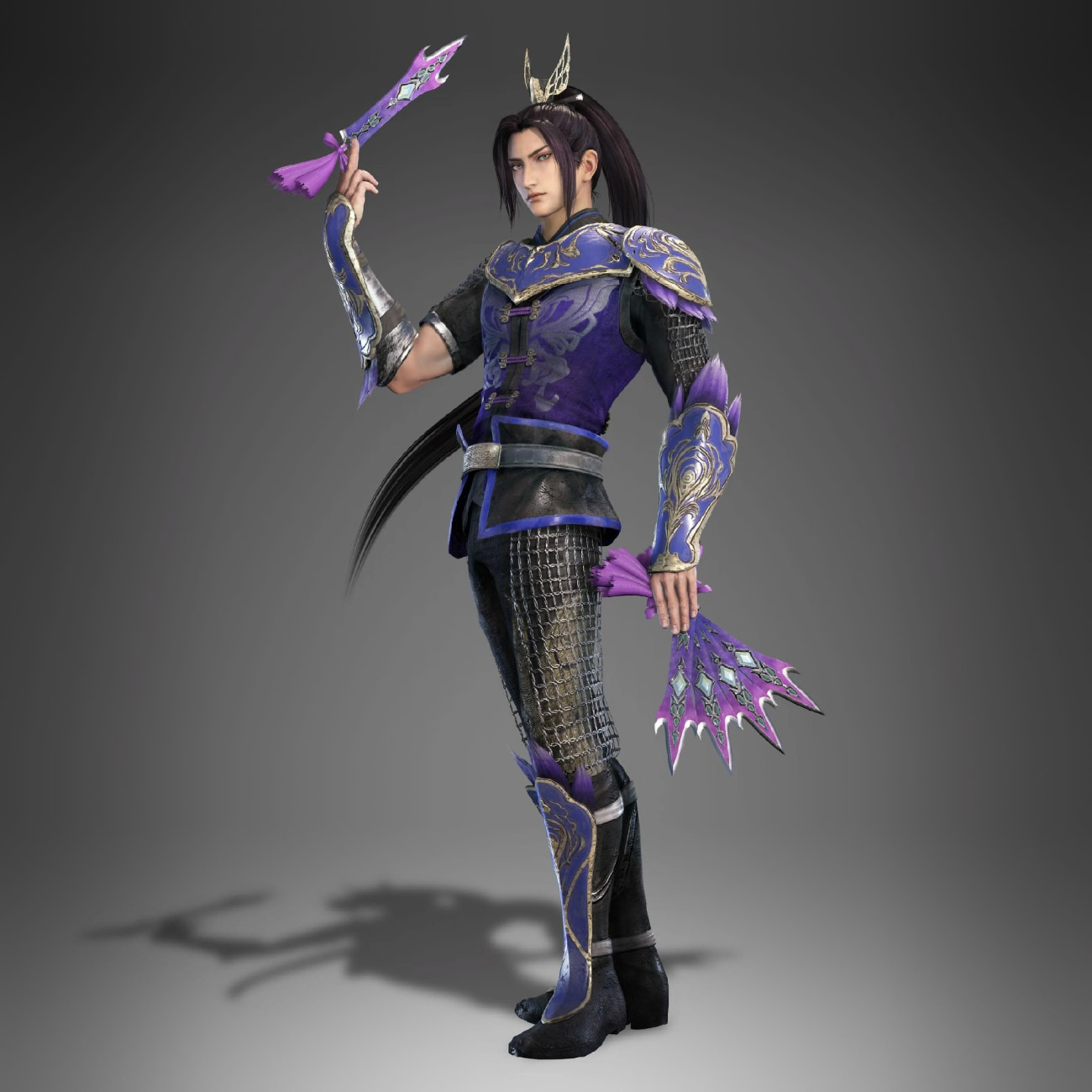 Zhang He Art from Dynasty Warriors 9