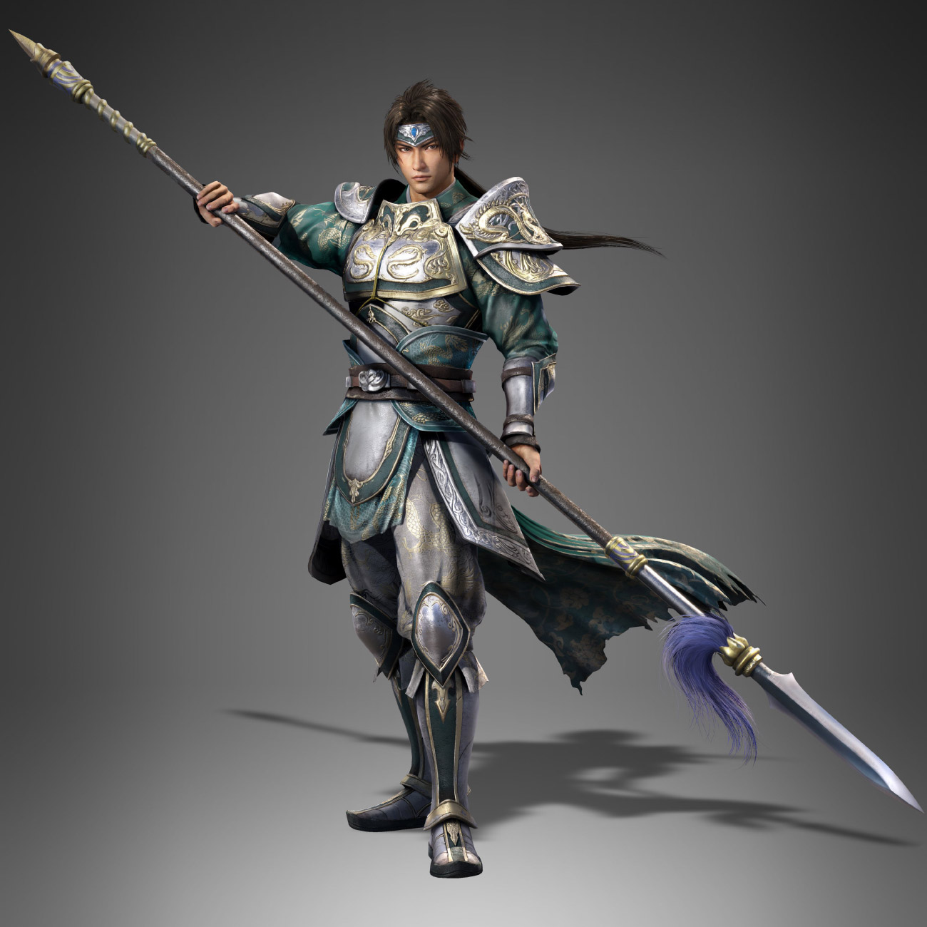 Zhao Yun Art from Dynasty Warriors 9
