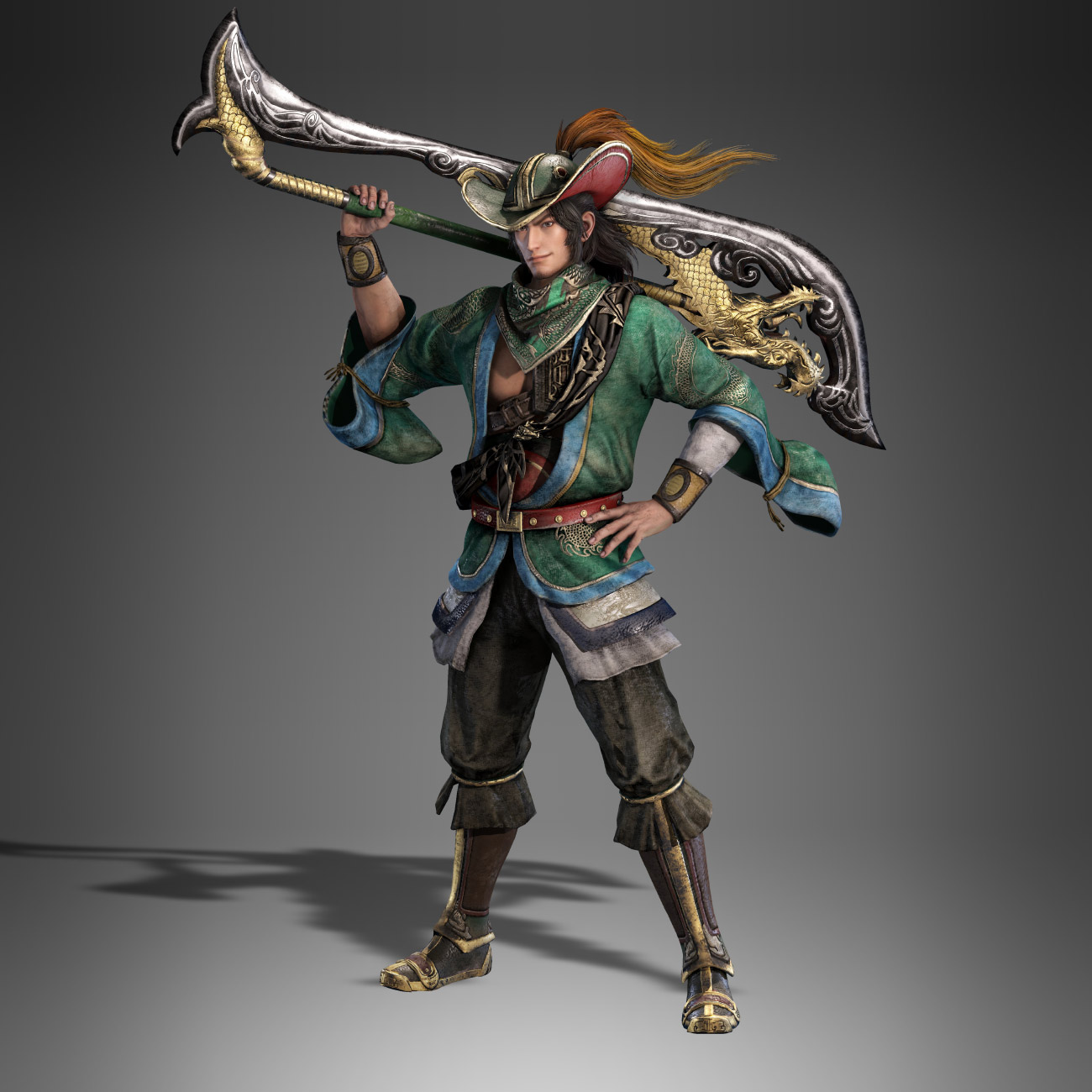 Zhou Cang Art from Dynasty Warriors 9
