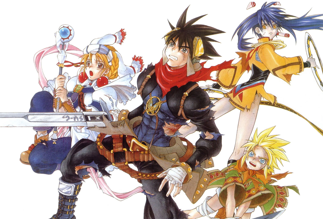 Promo Art from Grandia II