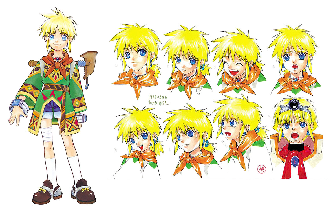 Roan Art from Grandia II