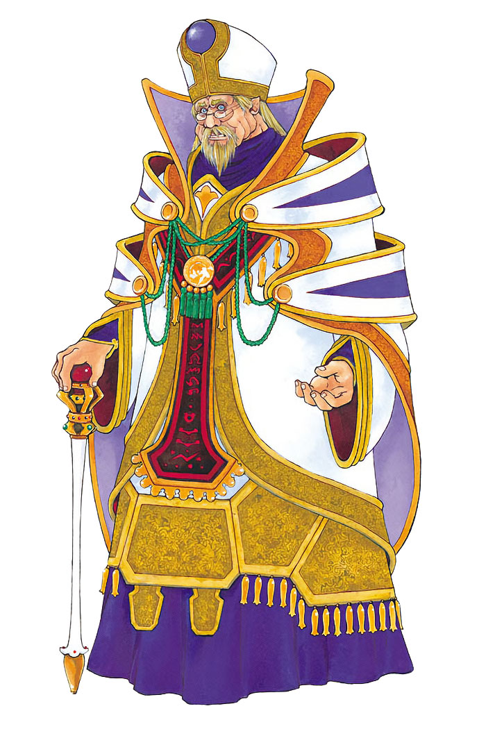 Zera Innocentius Art from Grandia II