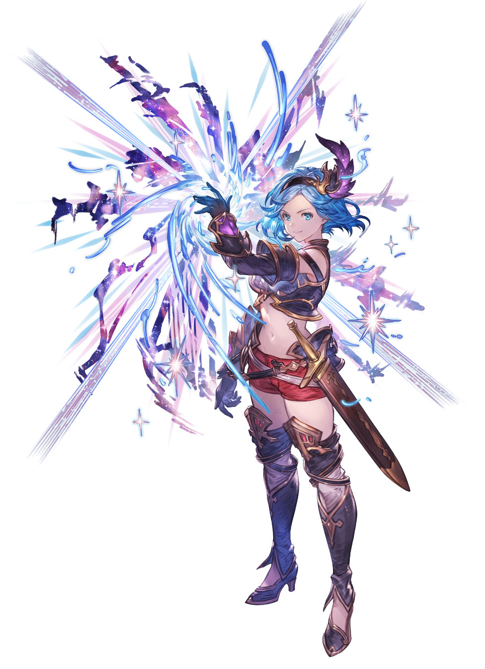 Djeeta Artwork from Granblue Fantasy Versus: Rising