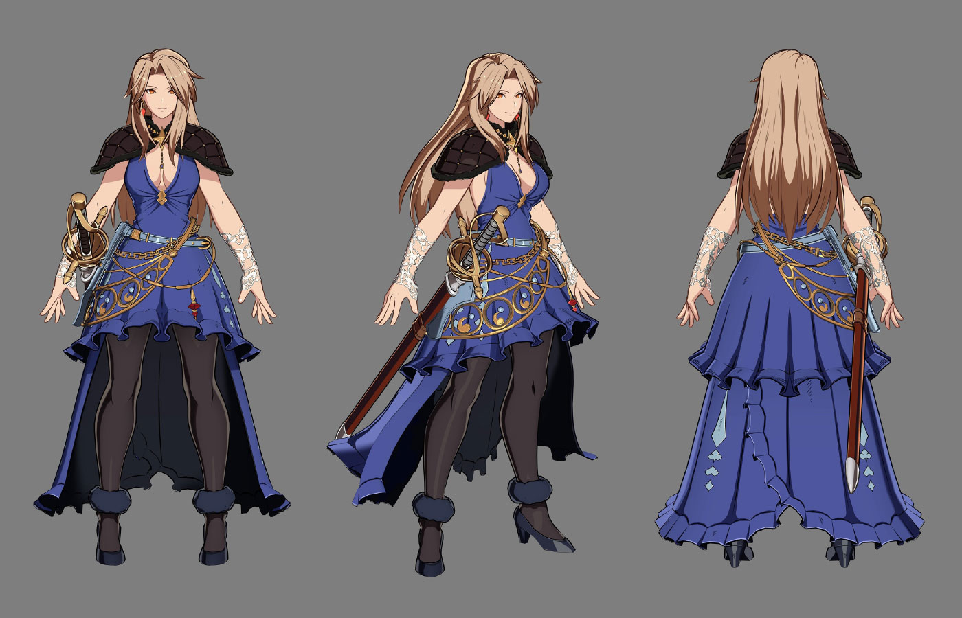 Katalina Concept Art from Granblue Fantasy Versus: Rising