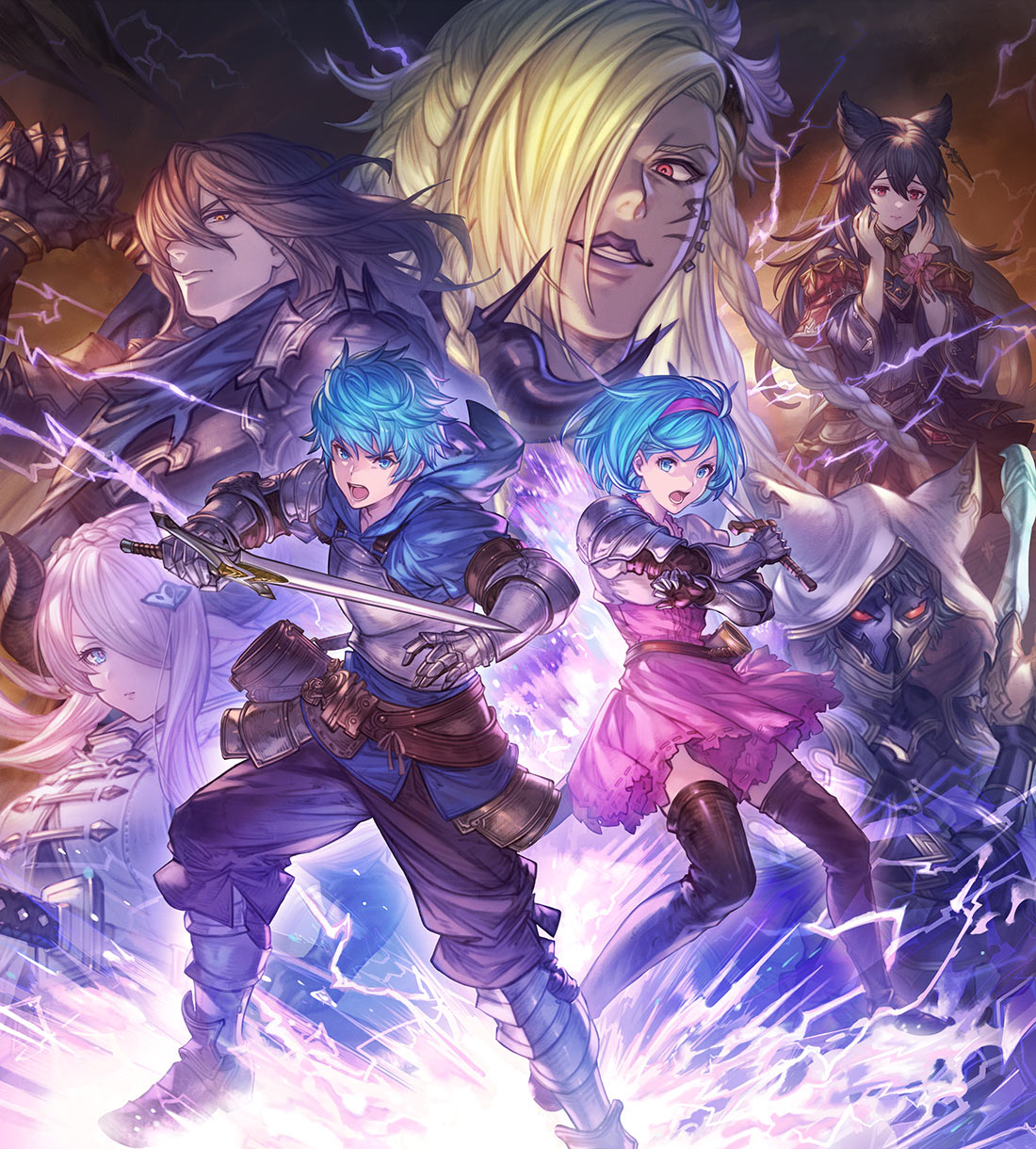 Key Art from Granblue Fantasy Versus: Rising