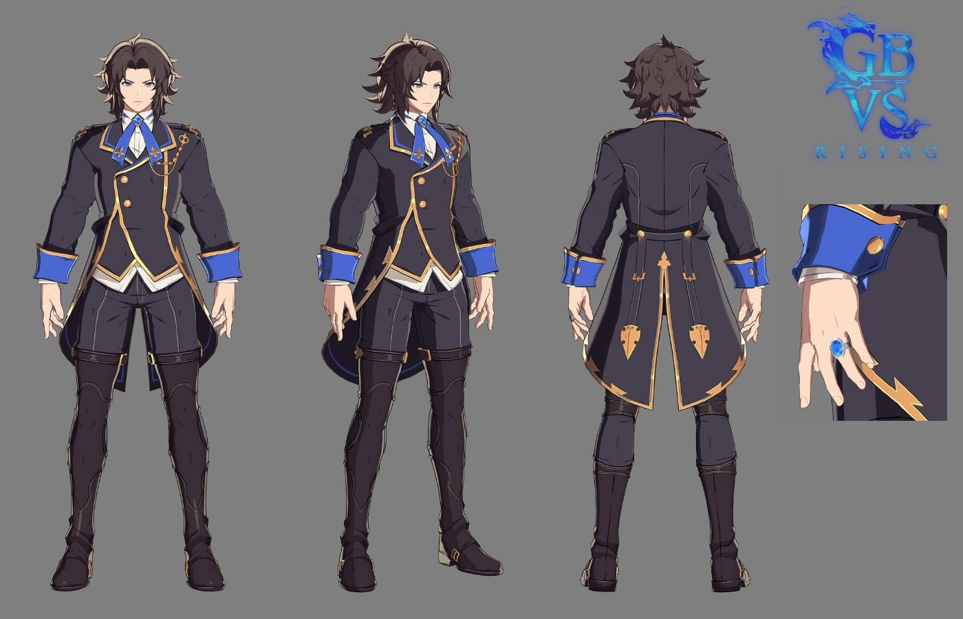 Lancelot Concept Art from Granblue Fantasy Versus: Rising