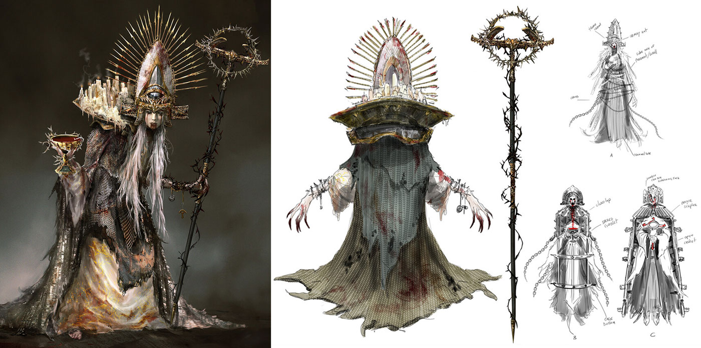 Abbess Ursula Art from Lords of the Fallen