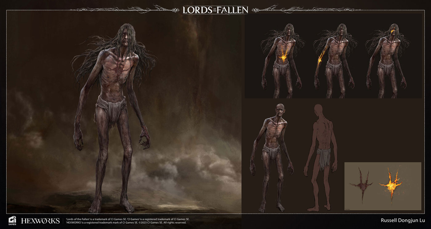 Adyr Concept Art from Lords of the Fallen