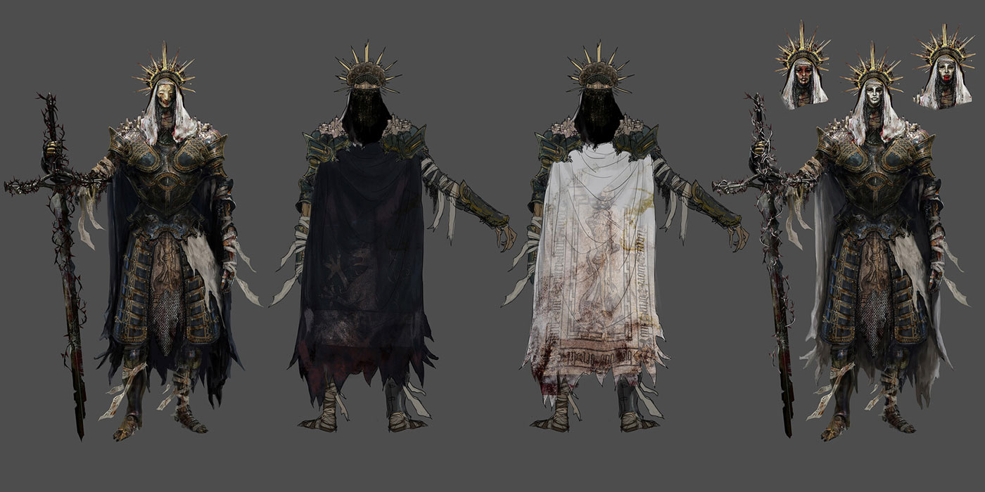 Attestant Concept Artwork from Lords of the Fallen