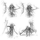 Dark Abbess Sketches