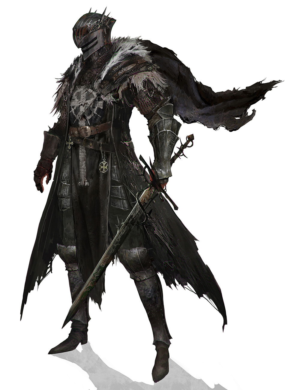 Dark Crusader Concept Artwork from Lords of the Fallen