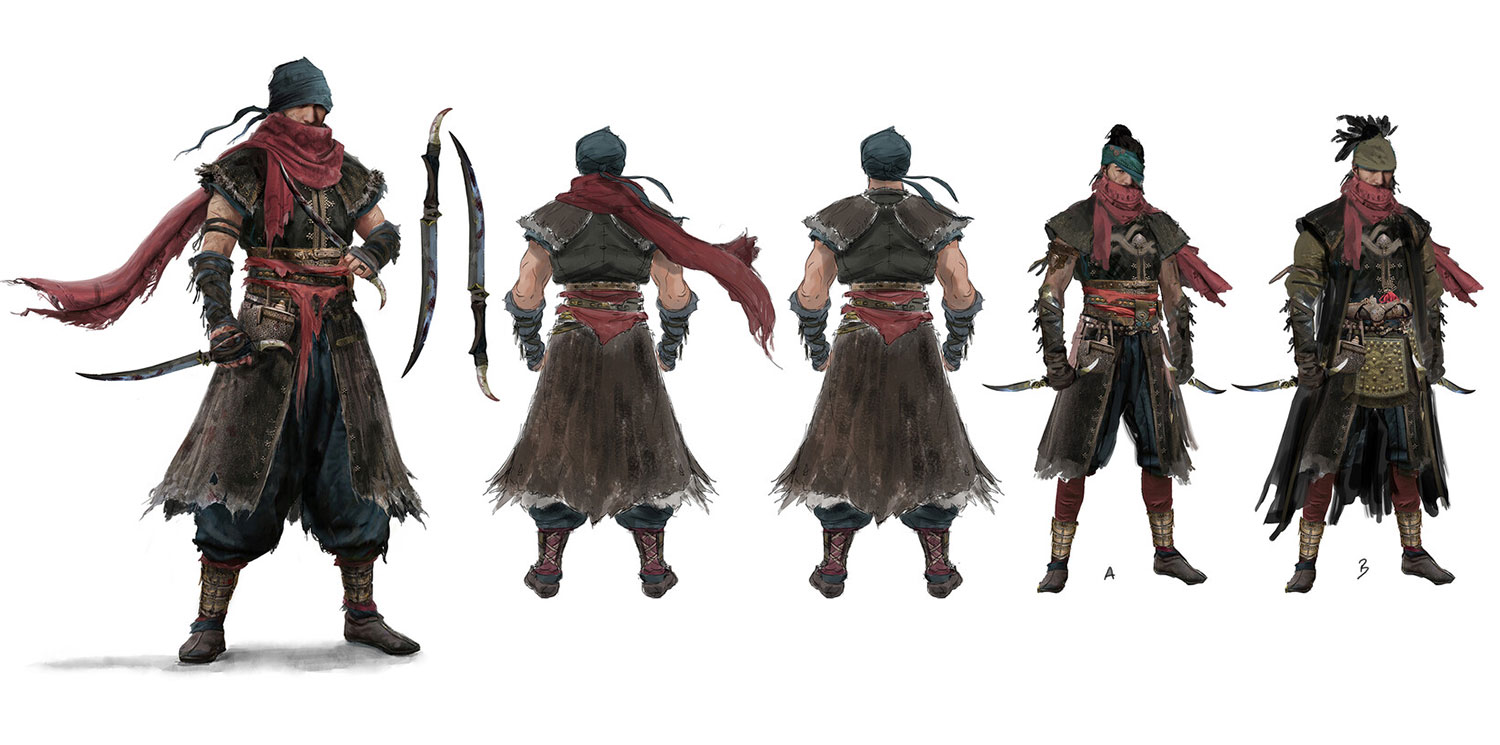 Exiled Stalker Class Art from Lords of the Fallen