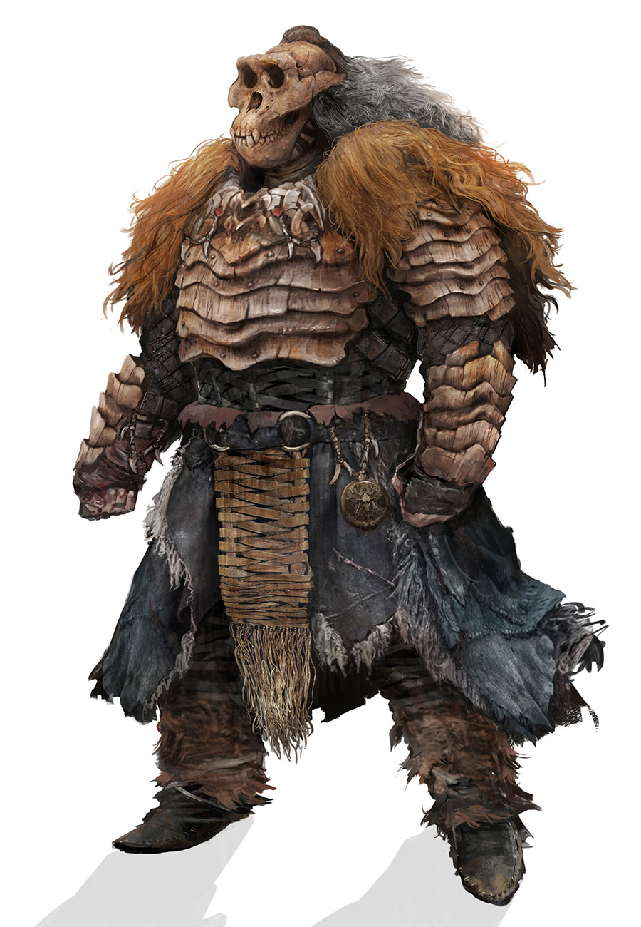 J'deyl Armor Set Art from Lords of the Fallen