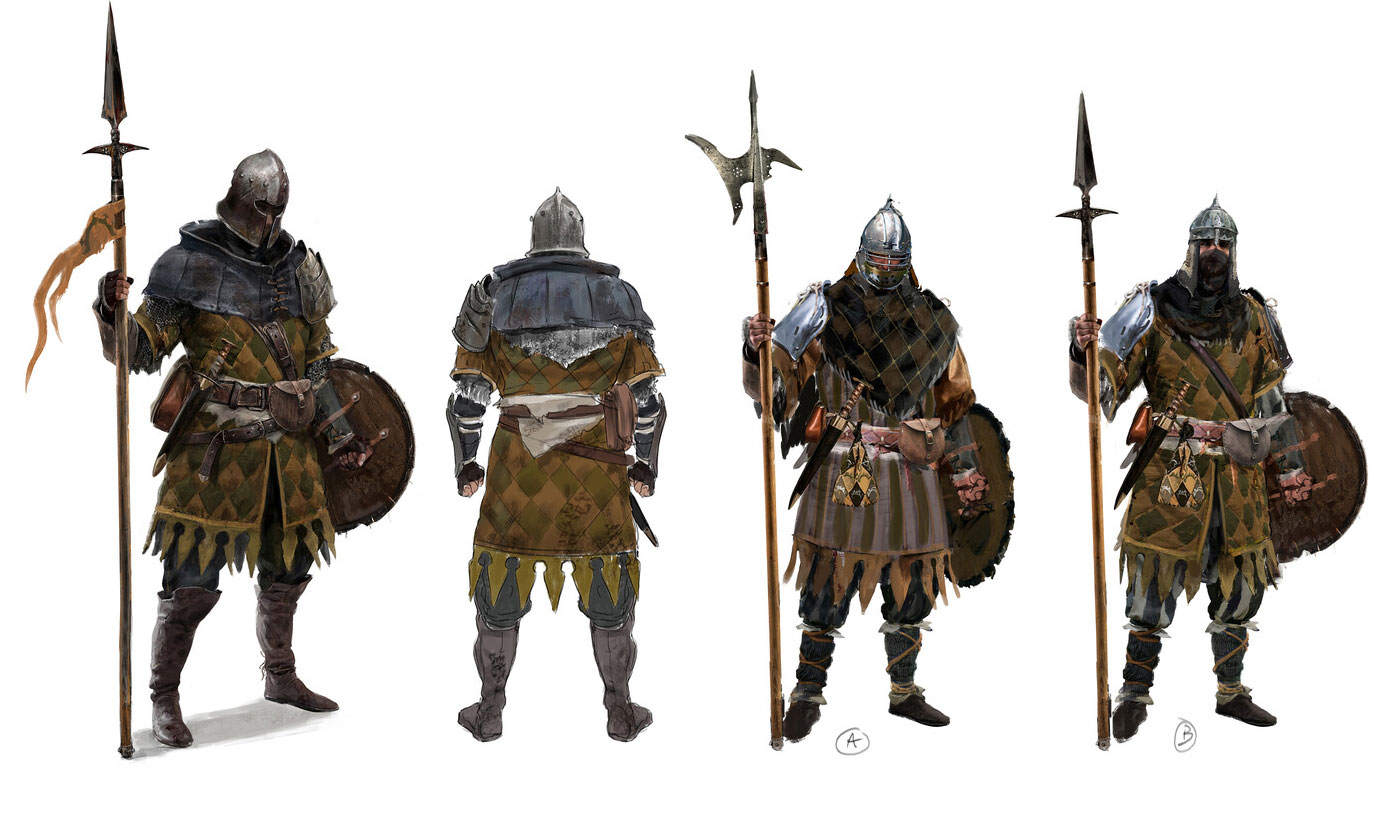 Mournstead Infantry Class Art from Lords of the Fallen