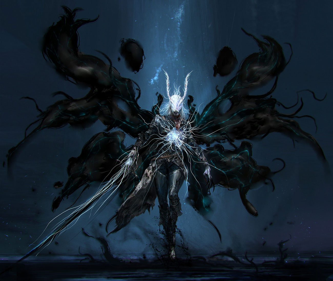 Pieta Umbral Art from Lords of the Fallen