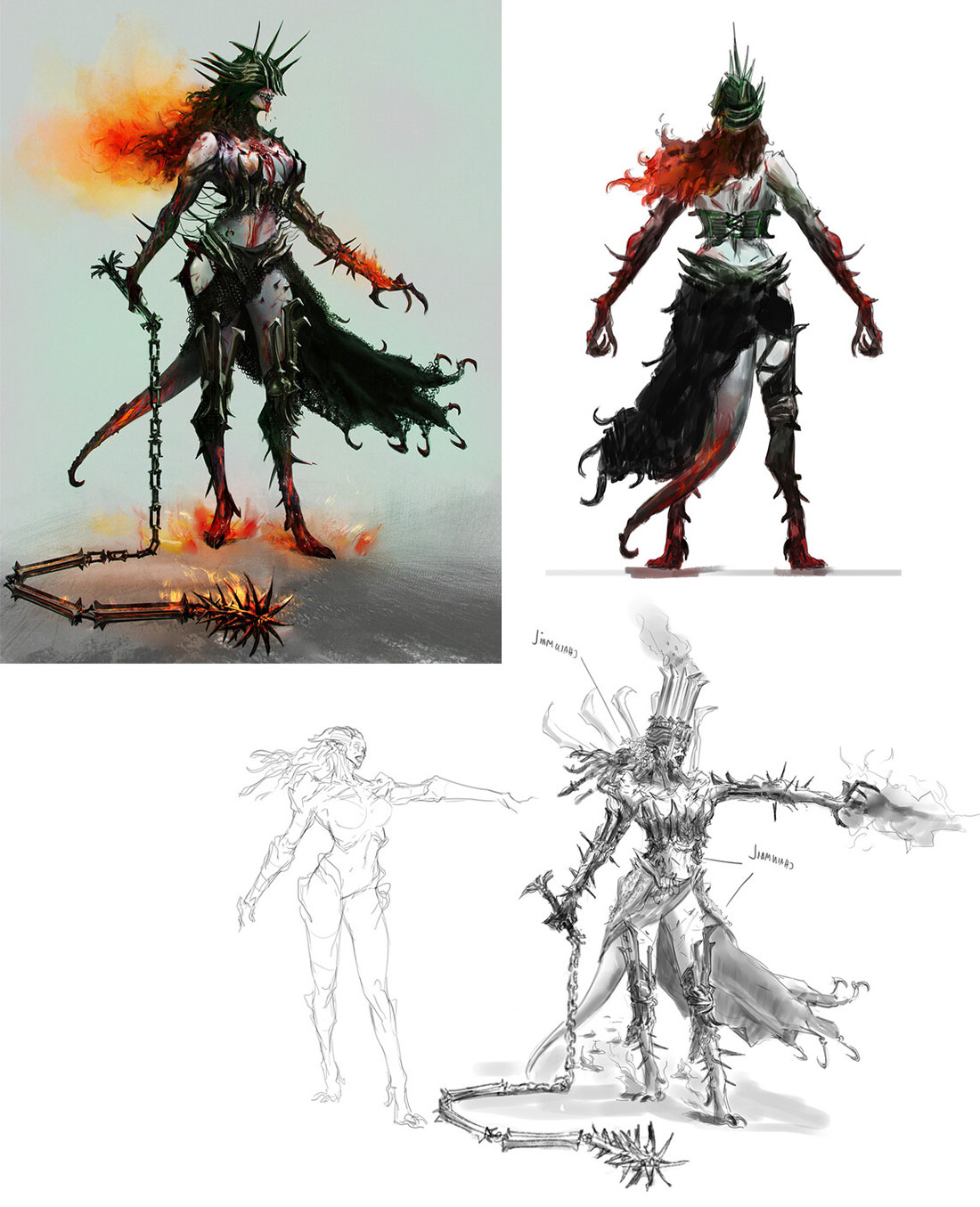 Rhogar Concept Artwork from Lords of the Fallen