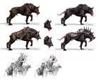 Rhogar Hound Concept Art