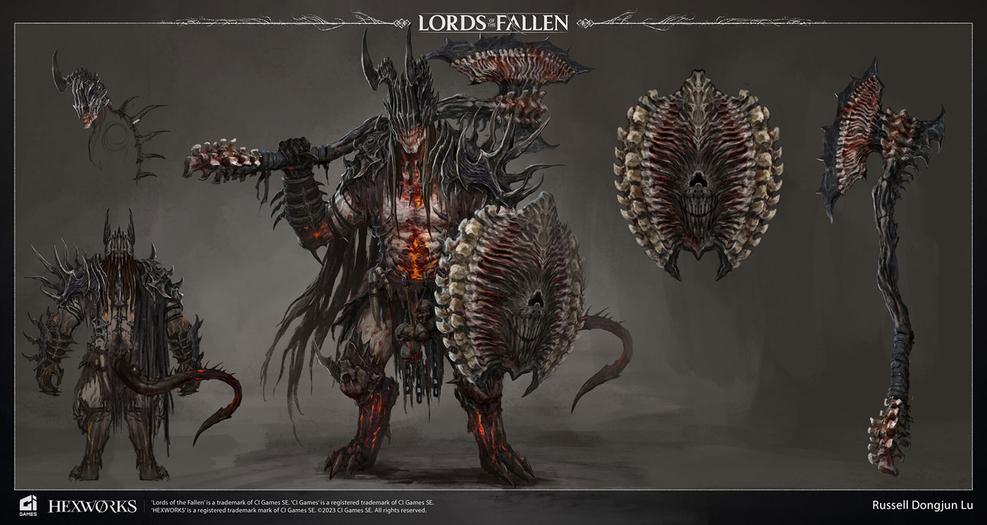 Ruiner Art from Lords of the Fallen