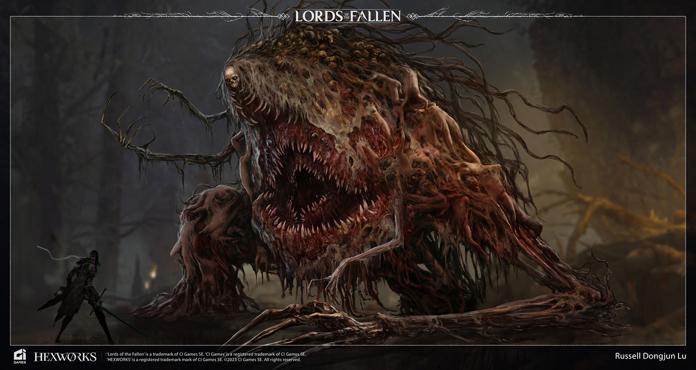 The Congregator of Flesh Art from Lords of the Fallen