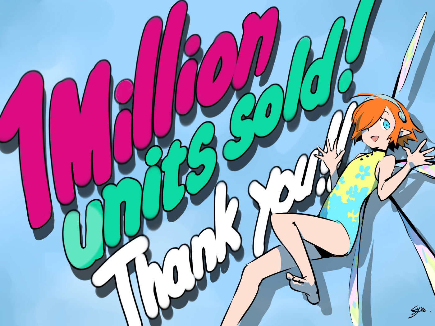 1 Million Units Sold Art from Metaphor: ReFantazio