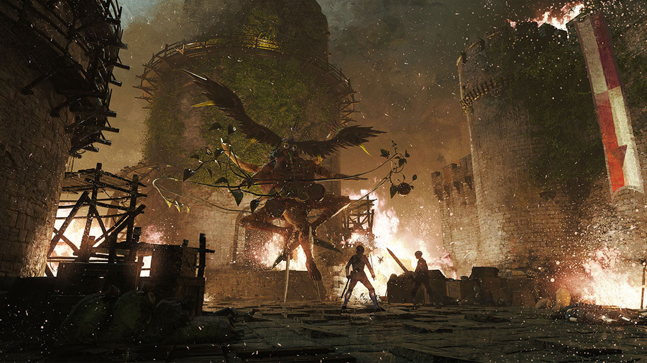 Battle Concept Art from Metaphor: ReFantazio