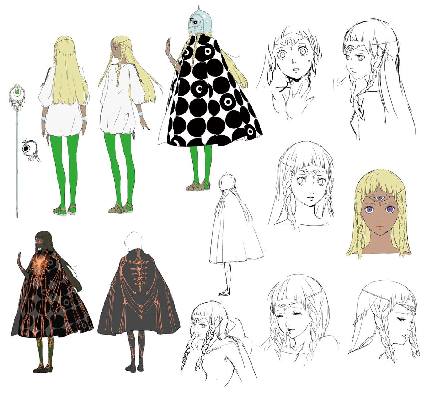 Eupha Concept Artwork from Metaphor: ReFantazio