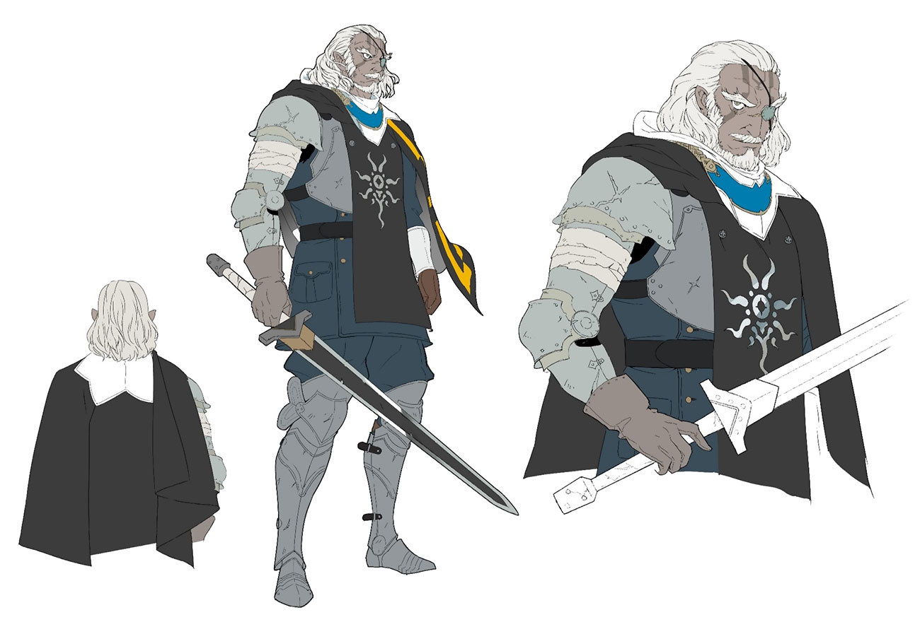 Grius Concept Art from Metaphor: ReFantazio