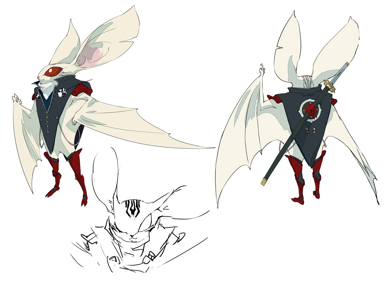 Heismay Concept Art from Metaphor: ReFantazio