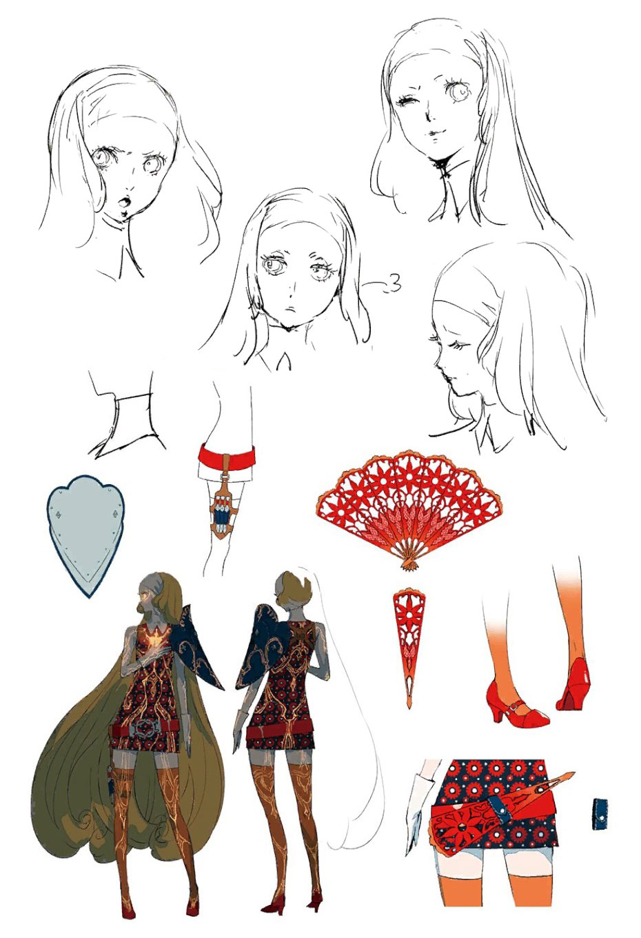 Junah Concept Artwork from Metaphor: ReFantazio