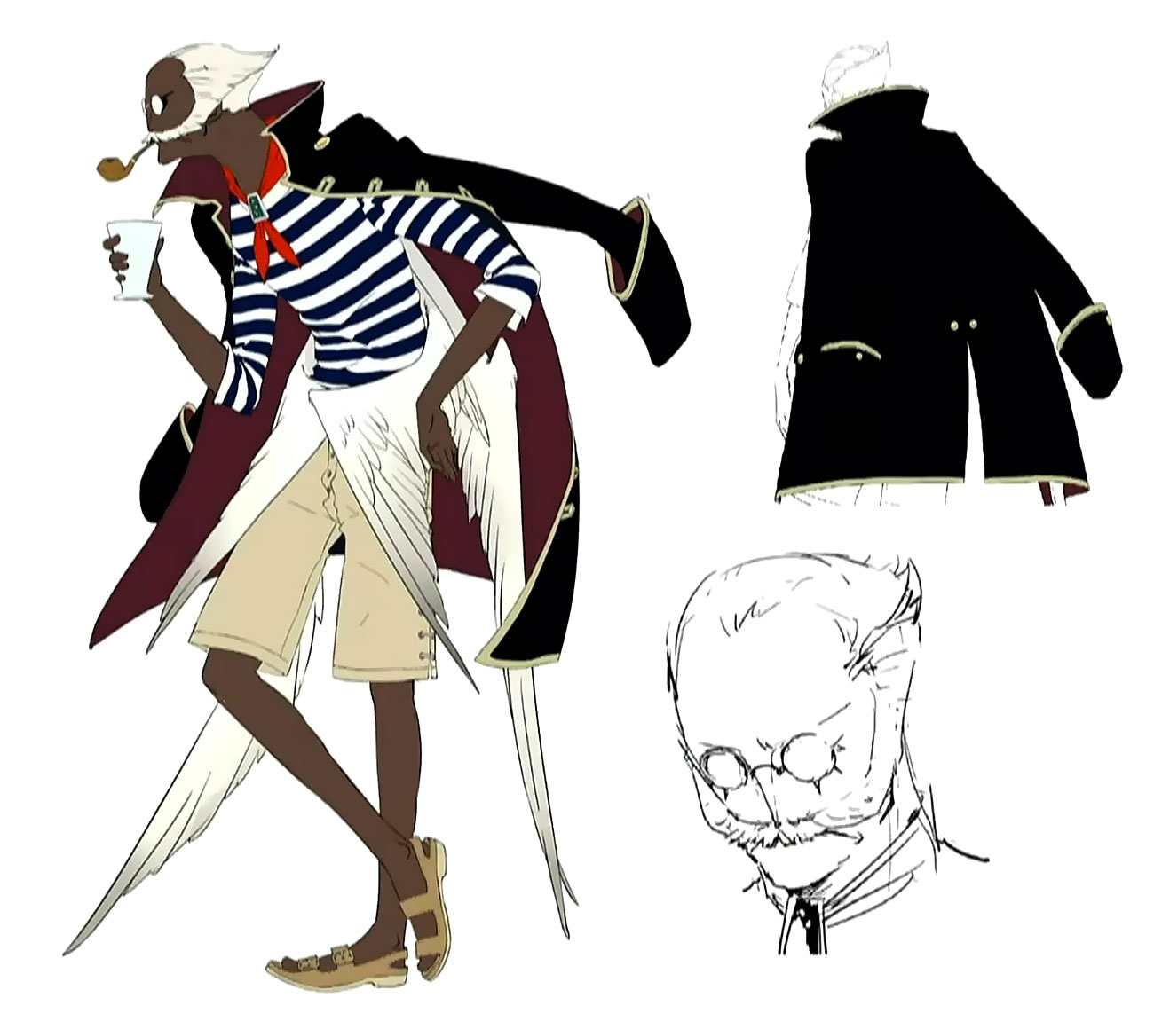 Neuras Concept Art from Metaphor: ReFantazio