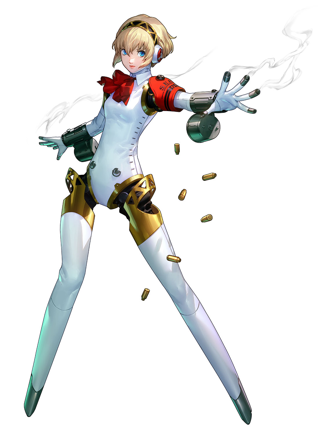 Aigis Battle Outfit Art from Persona 3 Reload