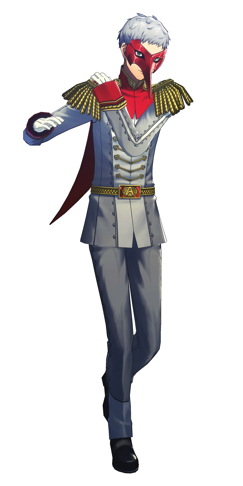 Akihiko Phantom Thieves Costume Art from Persona 3 Reload