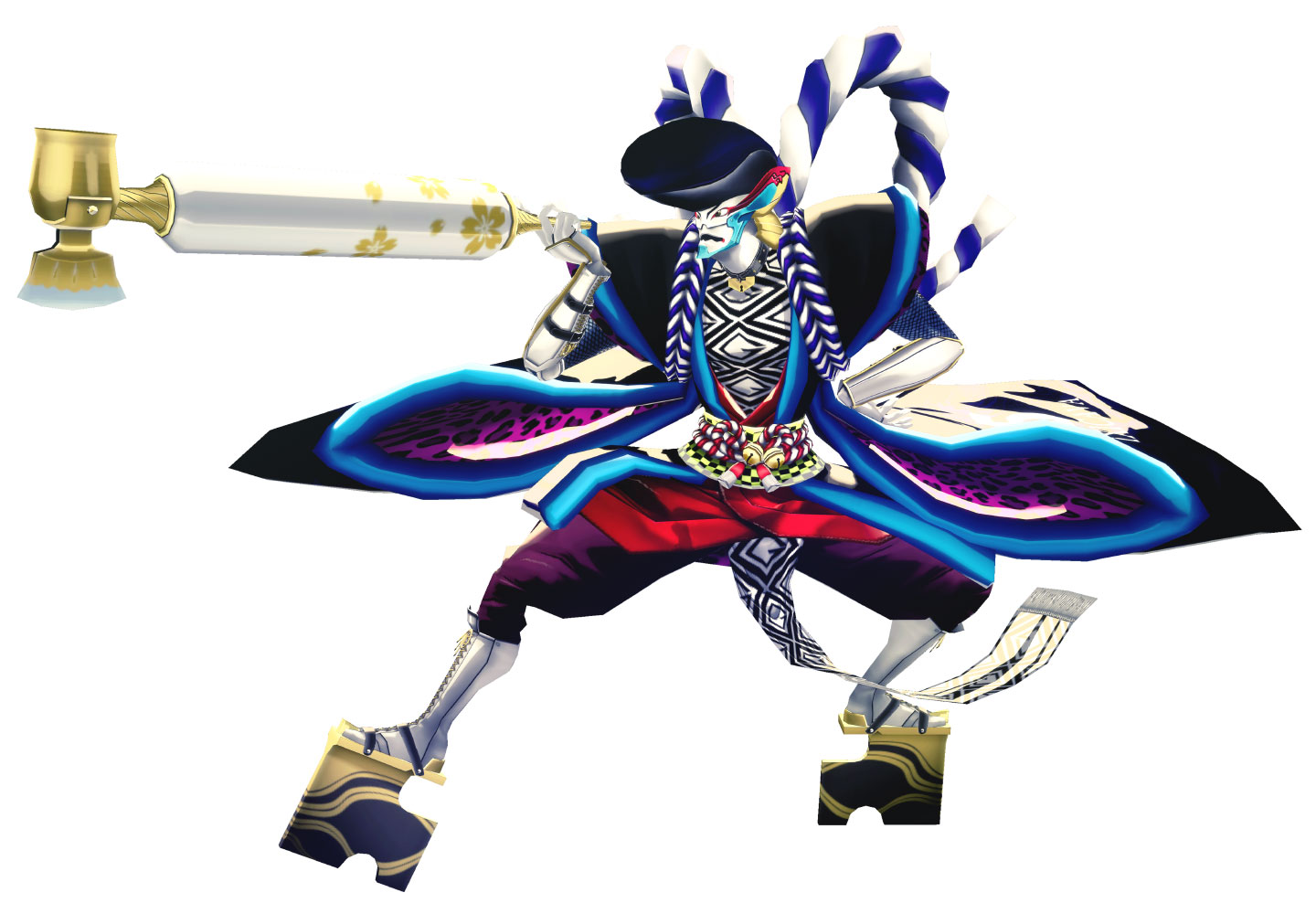Goemon Persona Art from Persona 3 Reload