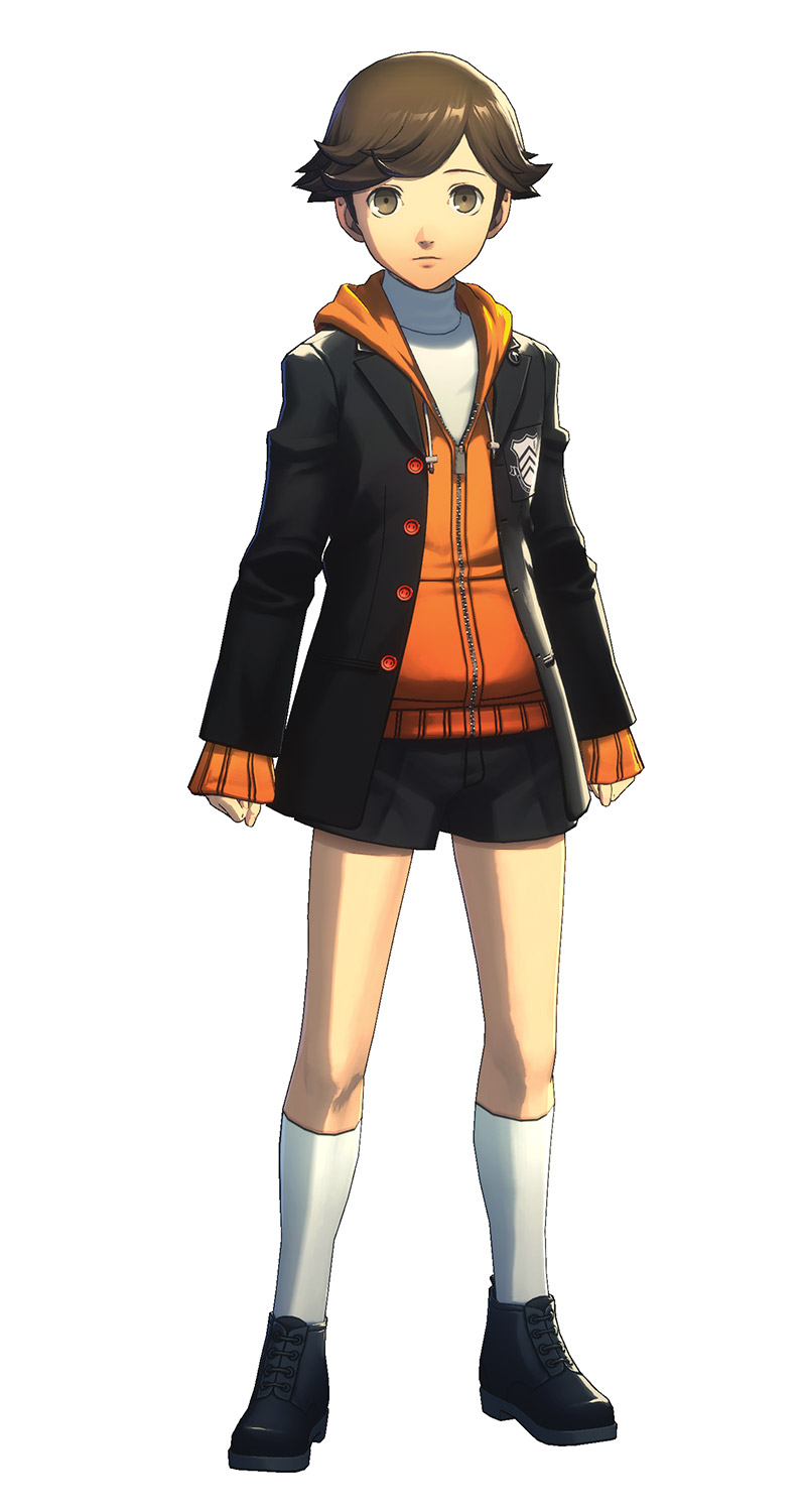Ken Shujin Academy Costume Art from Persona 3 Reload
