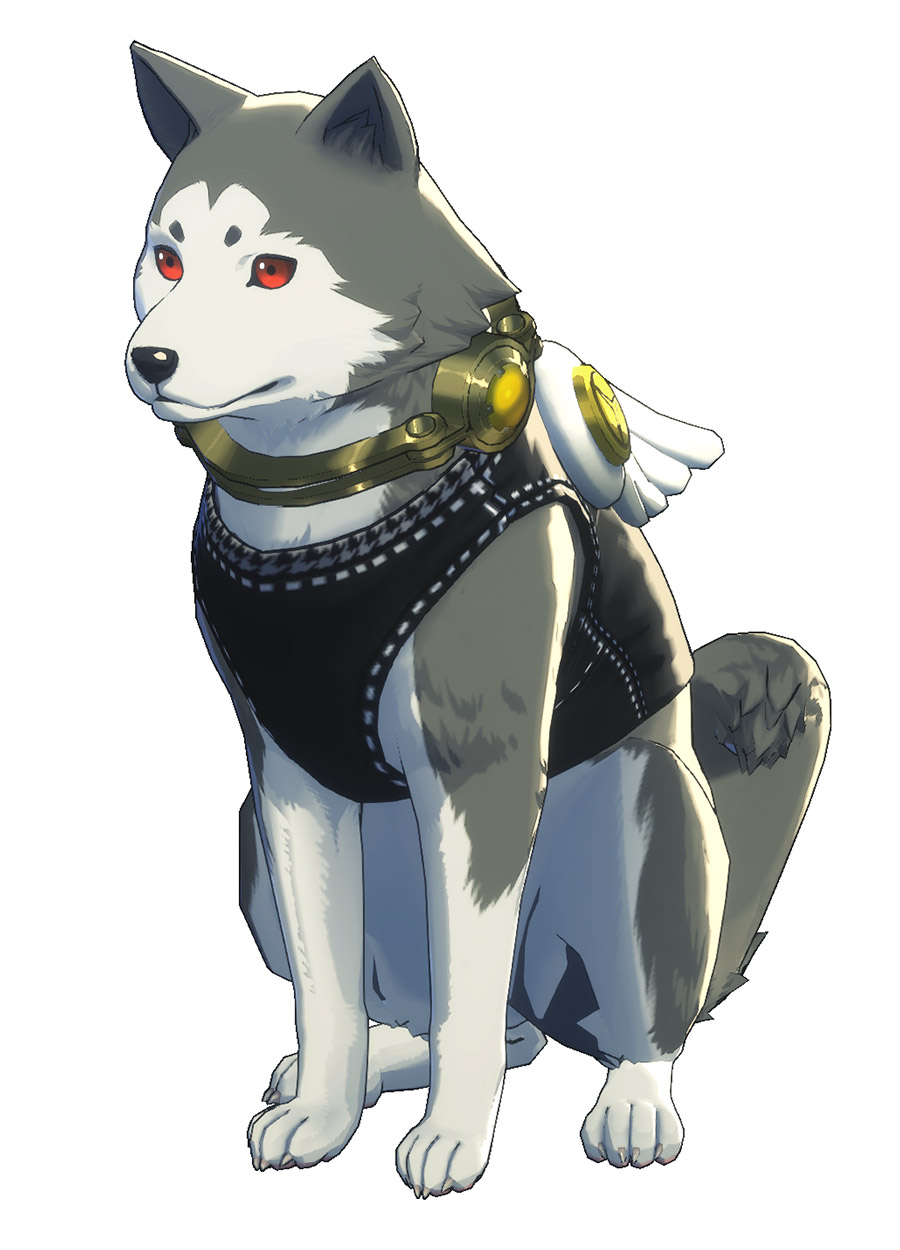 Koromaru Yasogami High Costume Art from Persona 3 Reload