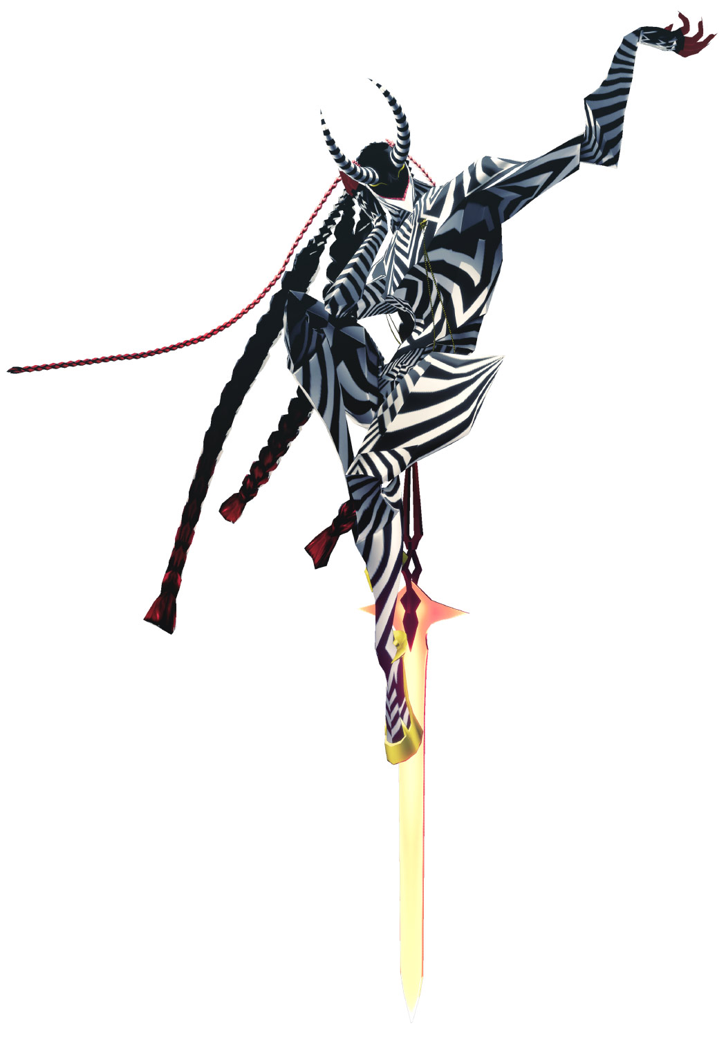 Loki Persona Art from Persona 3 Reload