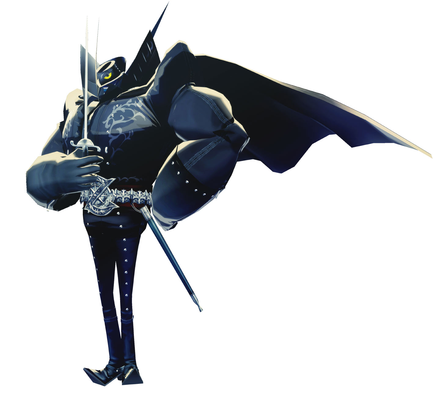 Zorro Persona Art from Persona 3 Reload