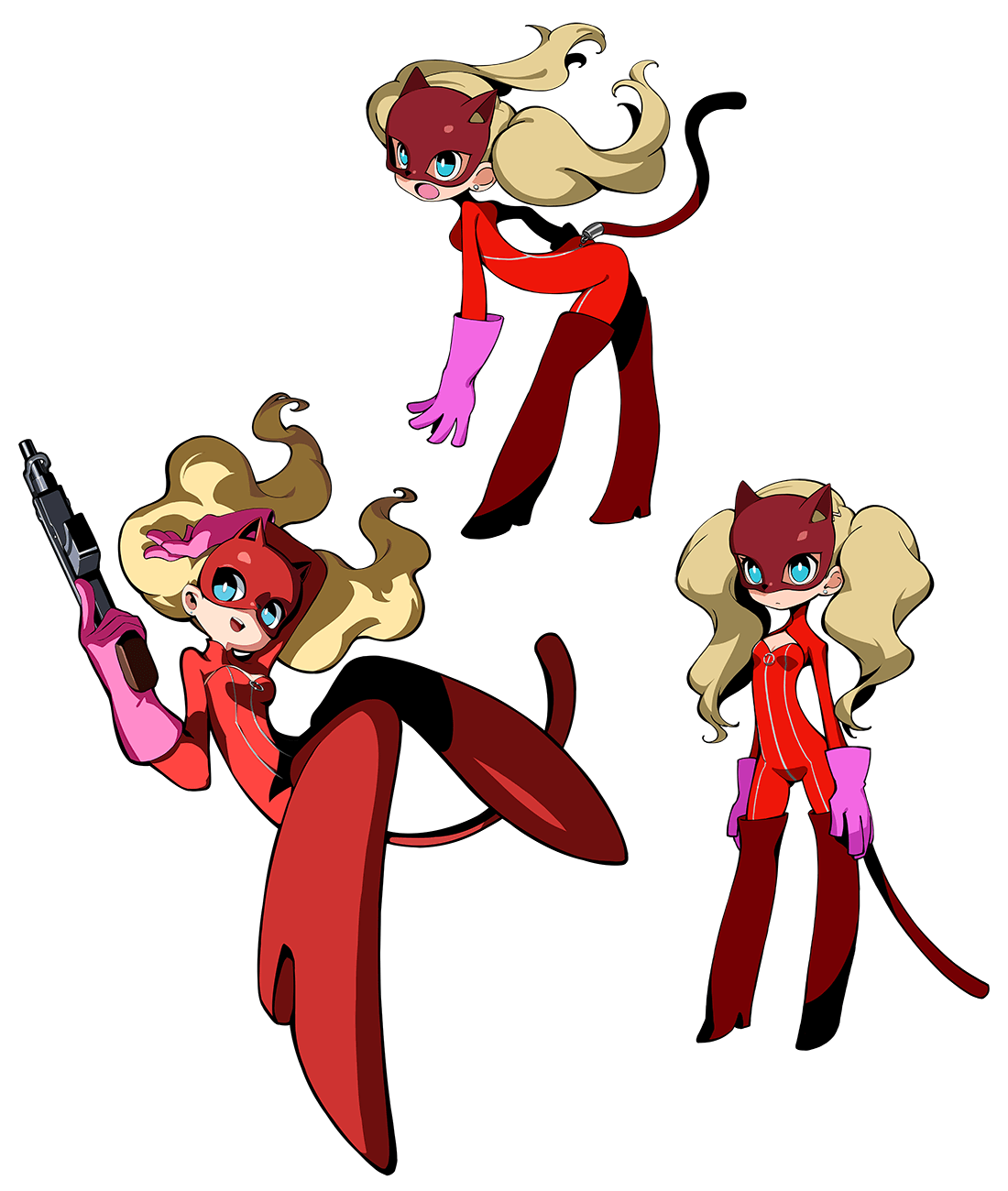 Ann Takamaki Art from Persona 5 Tactica