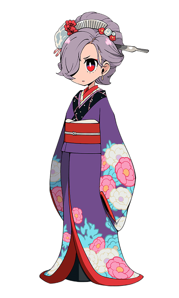 Erina Geisha Outfit Art from Persona 5 Tactica