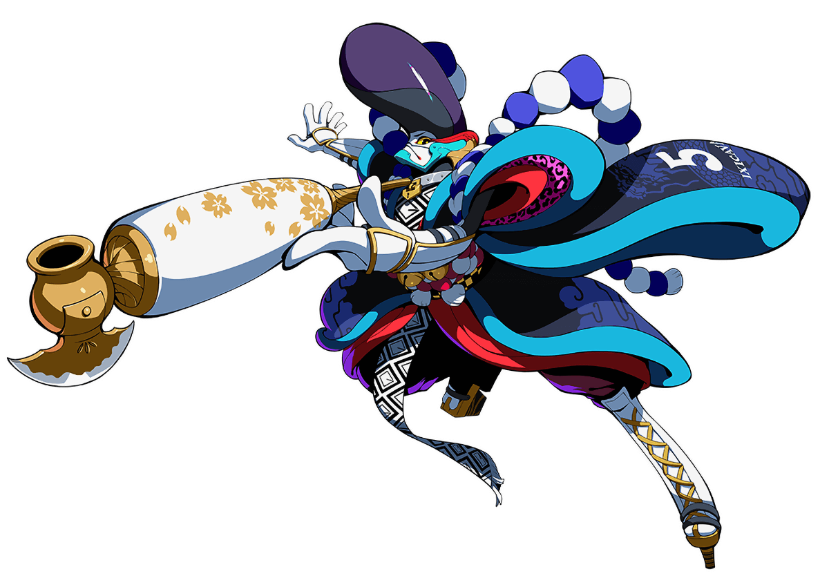 Goemon Persona Art from Persona 5 Tactica