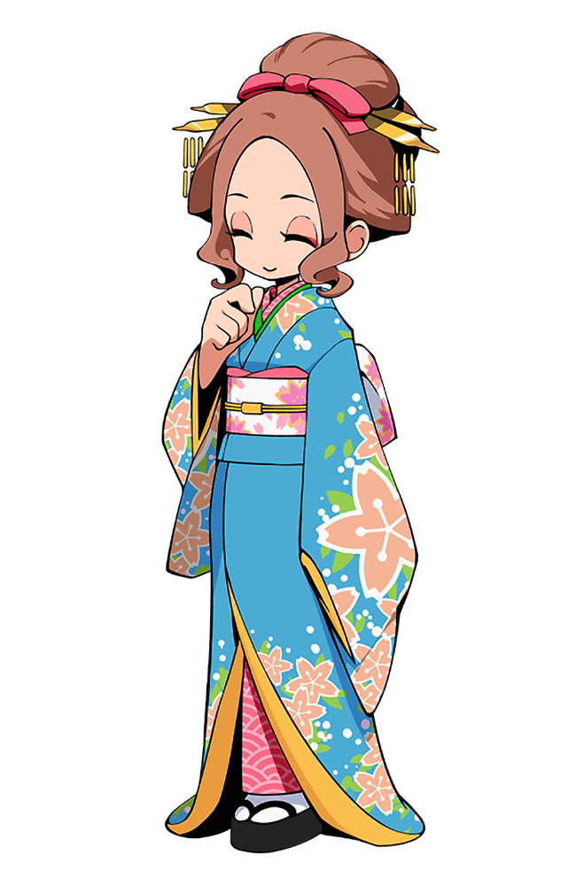 Haru Okumura Geisha Outfit Art from Persona 5 Tactica