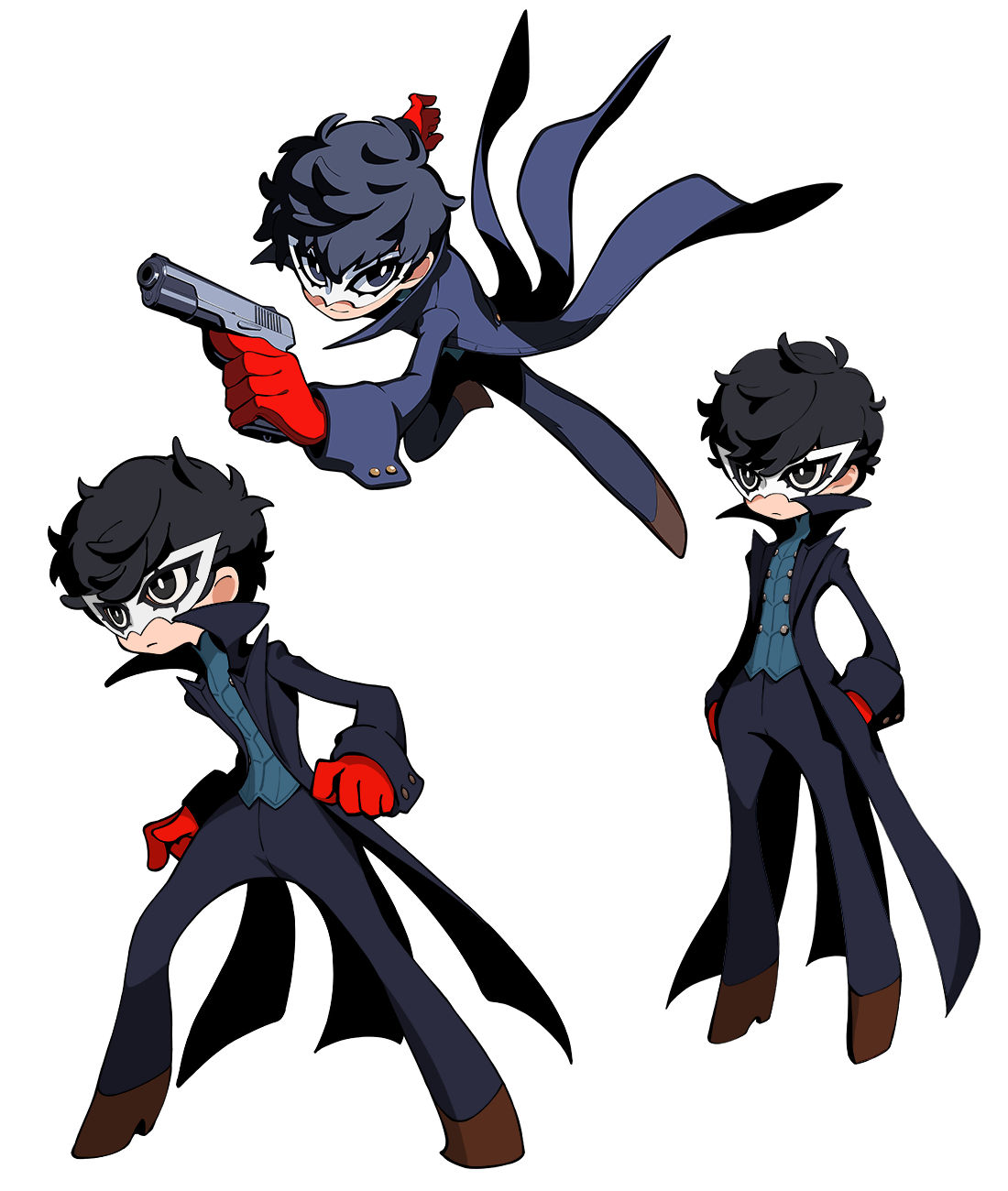 Joker Art from Persona 5 Tactica