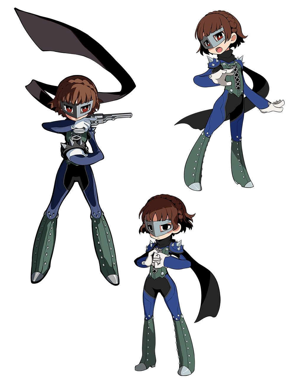 Makoto Niijima Art from Persona 5 Tactica