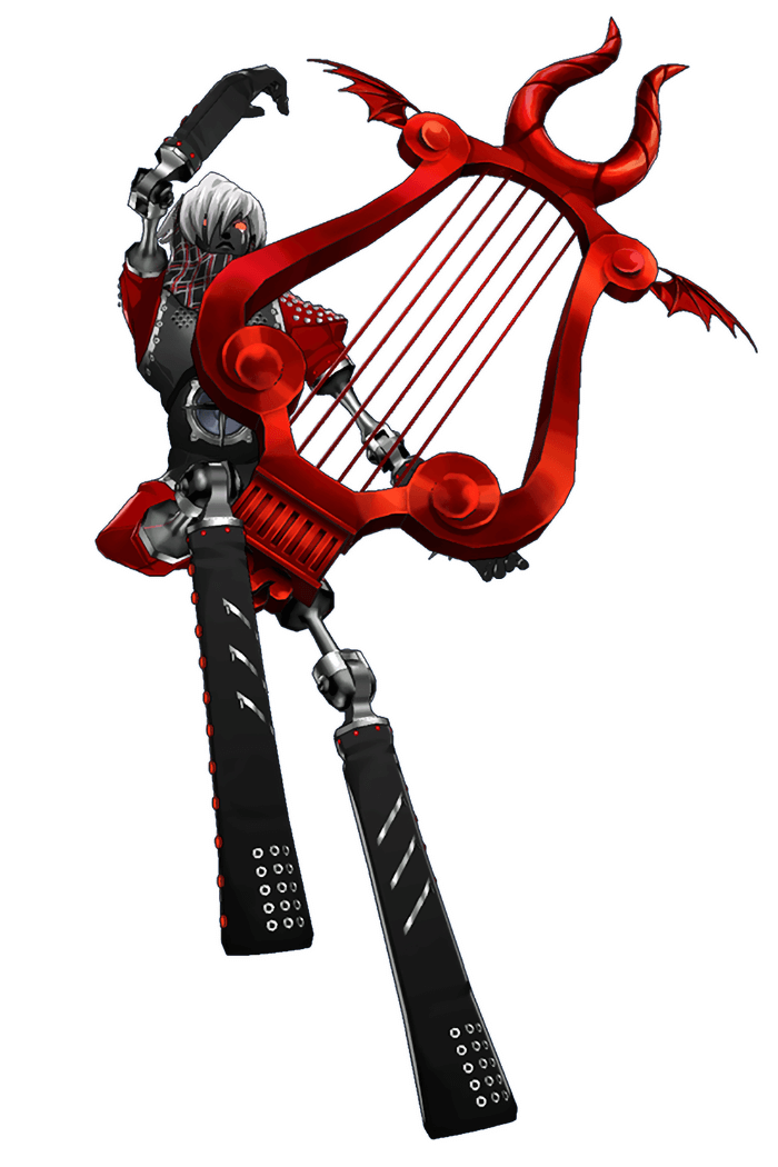 Orpheus Picaro Persona Art from Persona 5 Tactica