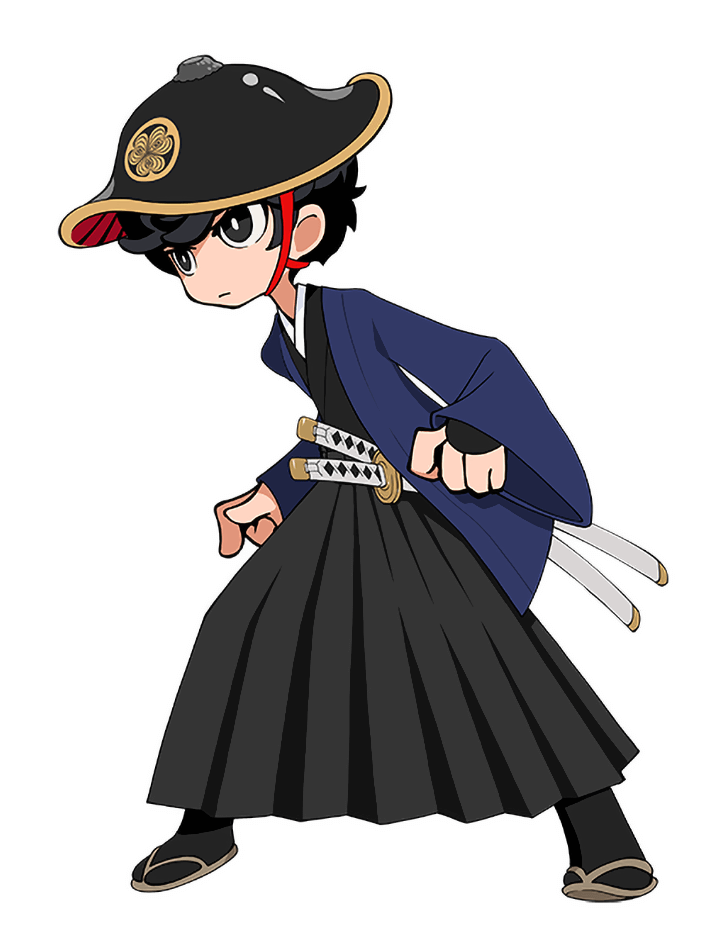 Protagonist Samurai Outfit Art from Persona 5 Tactica