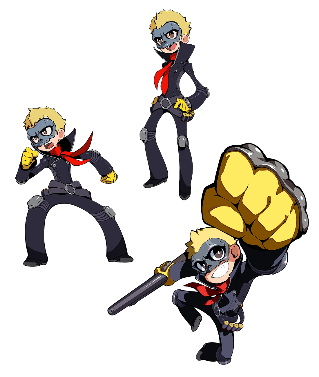 Ryuji Sakamoto Art from Persona 5 Tactica