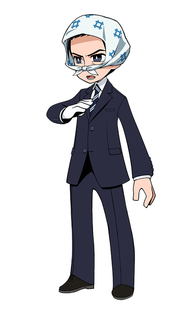 Toshiro Kasukabe Hokkamuri Outfit Art from Persona 5 Tactica
