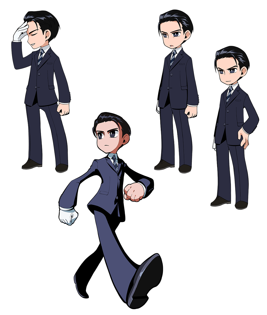 Toshiro Kasukabe Art from Persona 5 Tactica