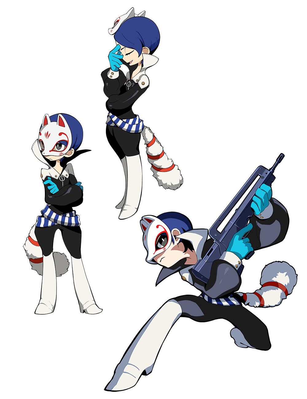 Yusuke Kitagawa Art from Persona 5 Tactica