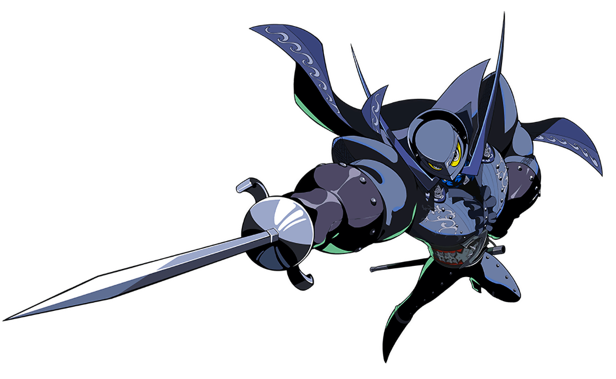 Zorro Persona Art from Persona 5 Tactica